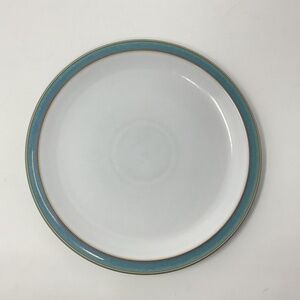 Denby Azure (retired) Stoneware Dinner Plate (8 available $35 EACH)